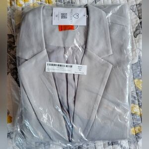 Womens Grey Pant Suit